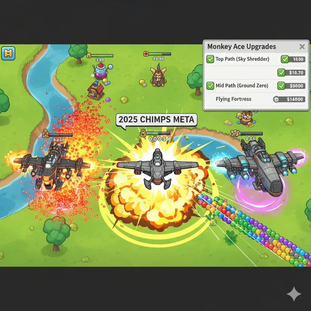 Game-Specific Upgrades Bloons TD 6 Monkey Ace