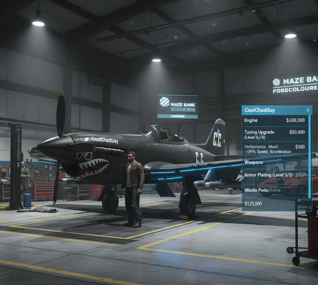 Game-Specific Upgrades GTA Online Hangar Modifications