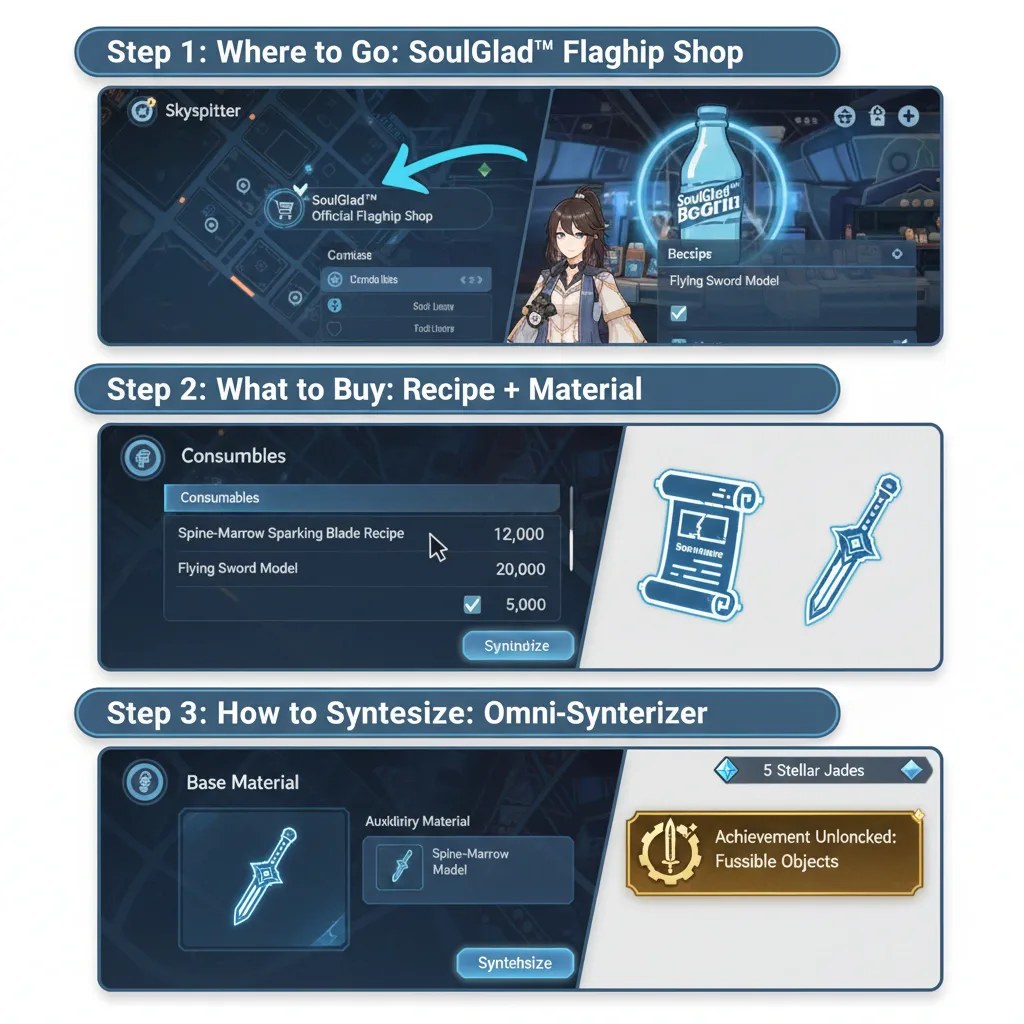 hsr fusible objects SoulGlad shop screenshot