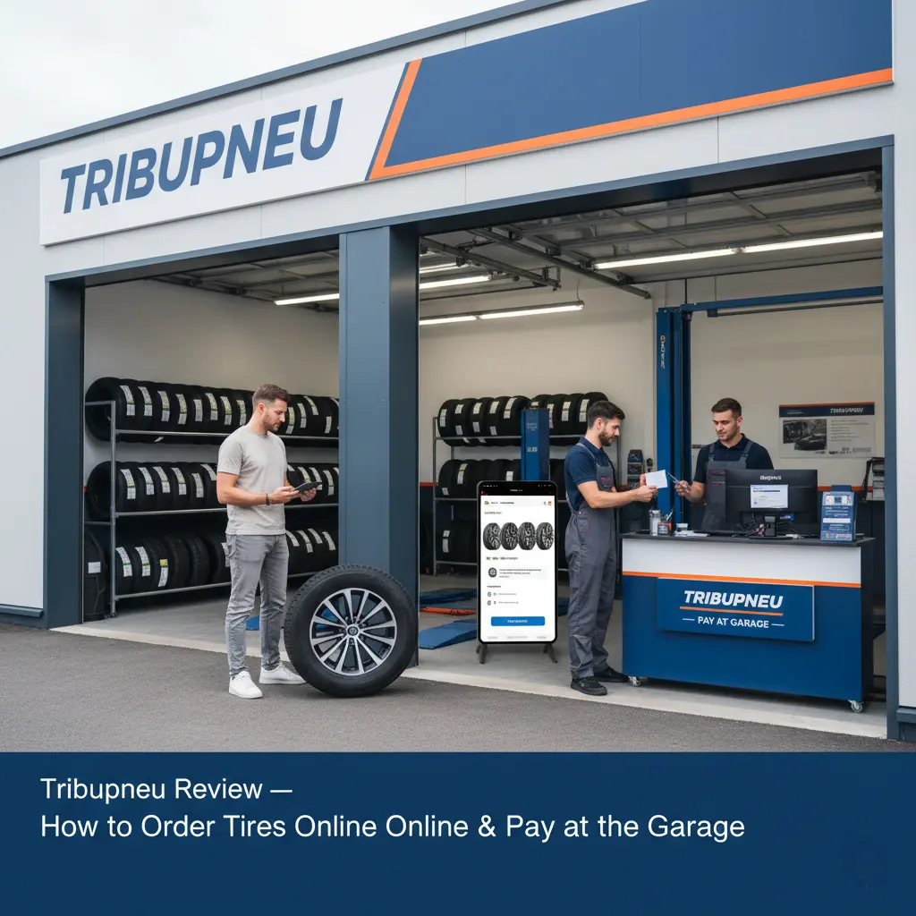 Tribupneu Review — How to Order Tires Online & Pay at the Garage